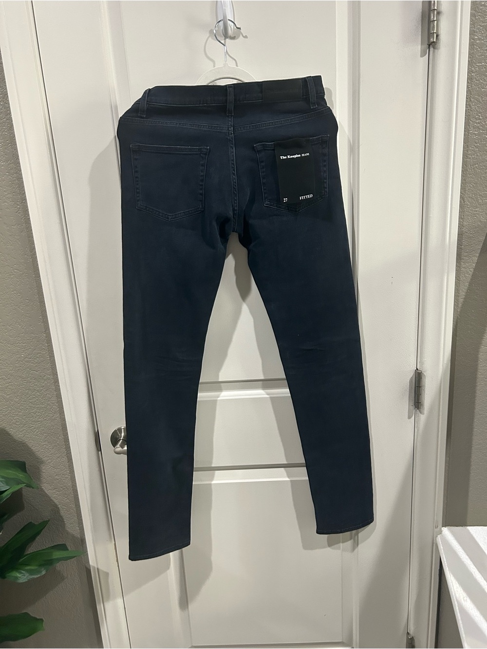 The Kooples Men’s Skinny Jeans in Dark Navy